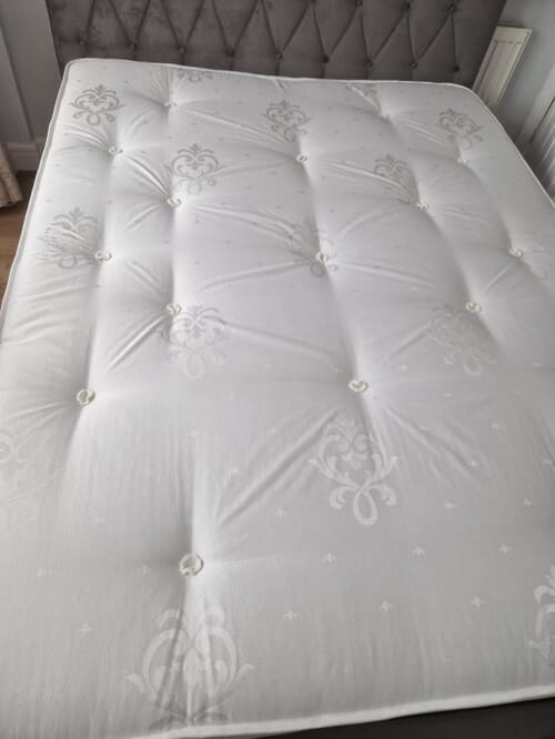 A customer photo for Spring King® Ruby Ortho Extra Firm Mattress - Verry happy with the mattress. This truly firm mattress. As for our liking most . Author: Customer. Dated: 2023-05-14