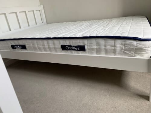 A customer photo for Coolflex® Essentials Pocket Mattress - Comfortable and good value.. Author: Ruth. Dated: 2023-08-26