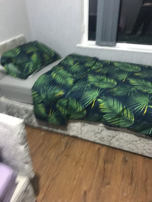 A customer photo for SleepSoul Heaven 1000 Pocket Gel Pillow Top Mattress - Did not expect it to be so thick and comfy my daughter absolutely loves she said. Author: Miss Sandra Murphy. Dated: 2024-06-28