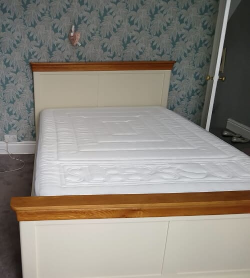 A customer photo for SleepSoul Wish 3000 Series Pocket Cool Gel Mattress - Best nights sleep I have had in a long while.... Author: Misssandrataylor. Dated: 2024-09-04