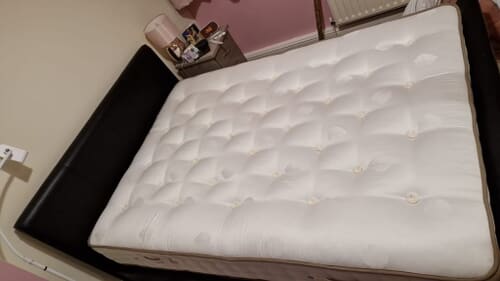 A customer photo for Tuft & Springs™ Ortho Brilliance 2000 Mattress - So far so good. Mattress is very good and confortable, I suffer of back pain, an. Author: Llilian. Dated: 2026-02-17